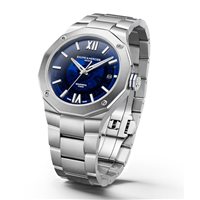 Armbanduhr Baume & Mercier Riviera in Stahl MOA10616 - MOA10616